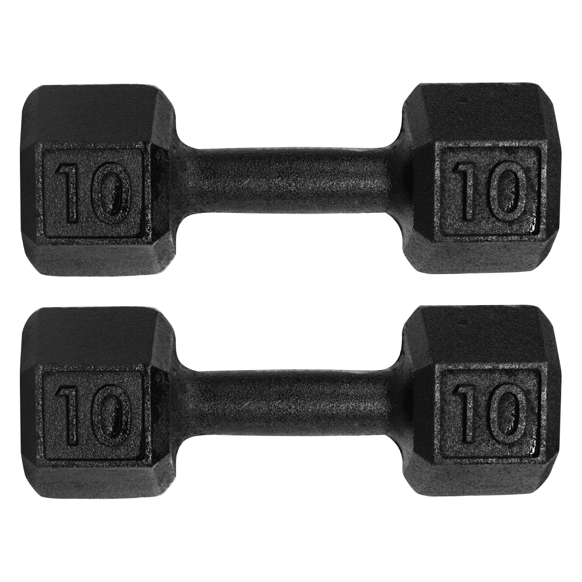 Halter Dumbbell Sextavado Pintado - Imagem 1